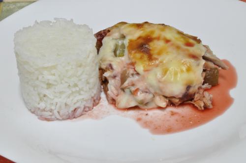 Jak uvařit zapečená kuřecí směs? Snadné recept, připravený za 30 - 45 minut